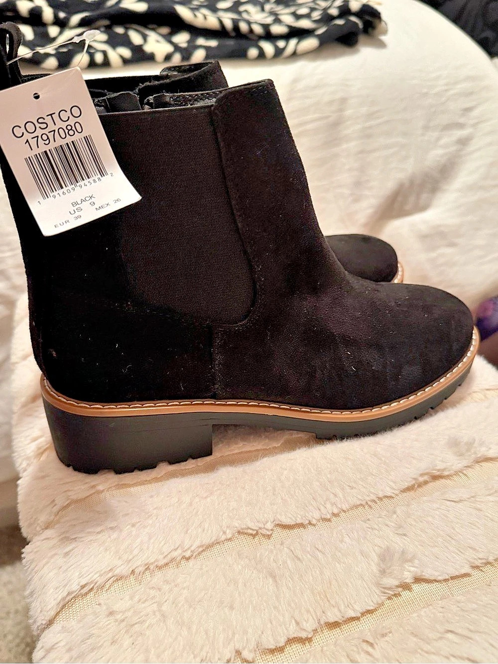 Kensie Black & Brown Ankle Boots US 9